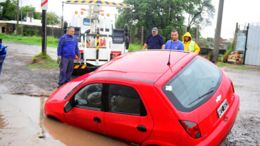 Lluvias intensas en Córdoba. Foto: (Gentileza José Gabriel Hernández / La Voz)