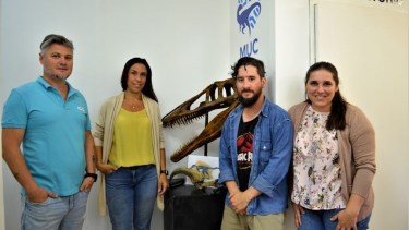 Un equipo de profesionales sostiene la labor del Museo en Neuquén - Foto: Gentileza UNCo. 