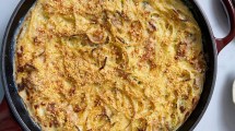 Imagen de Pasta con atún y crema es la sugerencia del chef para hoy