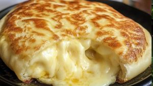 Pan de queso en sartén: una receta fácil y deliciosa en diez minutos