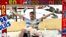 Imagen de Un sueño en la Antártida: Rodrigo logró recibirse en el Fin del Mundo y se volvió viral