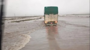 Rutas afectadas por el temporal: en Bahía Blanca recomiendan no circular