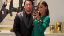 Imagen de Cuánto sale el vestido de alta costura que usó Antonela Rocuzzo en la fiesta de David Beckham