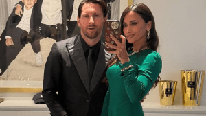Cuánto sale el vestido de alta costura que usó Antonela Rocuzzo en la fiesta de David Beckham