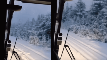 Llegó la nieve a la cordillera de Río Negro y piden no transitar entre Bariloche y El Bolsón: advierten por heladas
