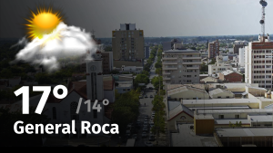 Clima en General Roca: cuál es el pronóstico del tiempo para hoy viernes 11 de julio