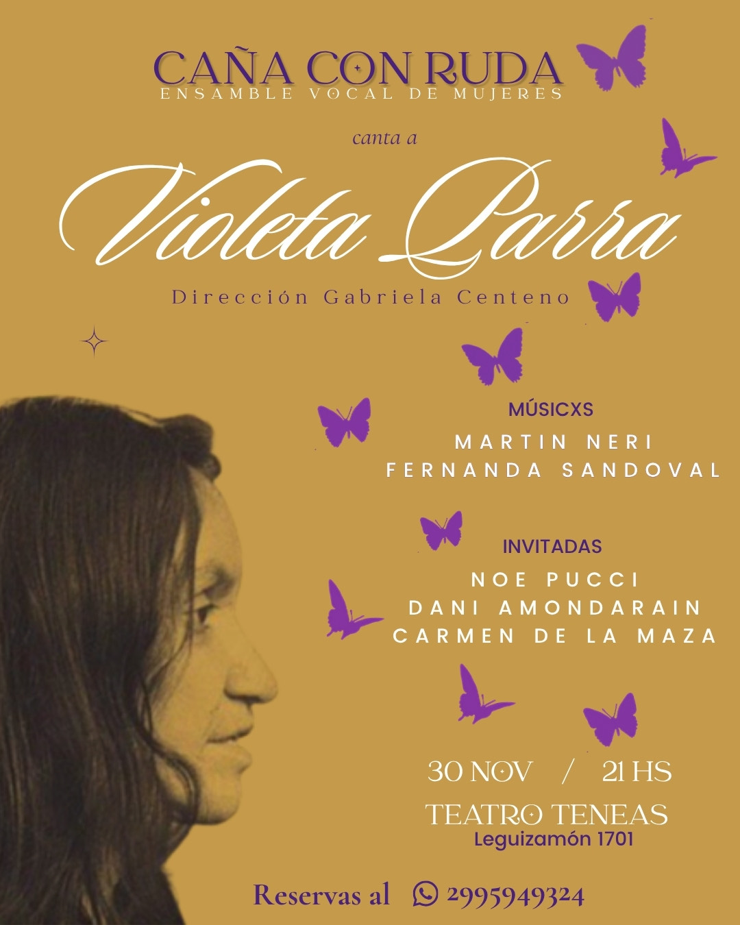 CAÑA CON RUDA  canta a VIOLETA PARRA