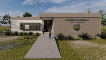 Así es la obra del edificio de la Facultad de Lenguas en Roca: aulas propias tras años de espera