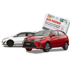 Nuevo sorteo de Diario RÍO NEGRO: llegan dos Toyota Yaris 0KM para el Día de la Madre
